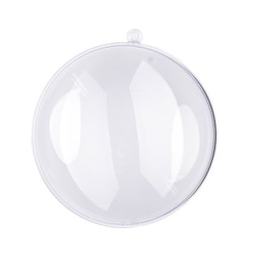 Acryl Medaillon transparent 90 mm 1 Stück