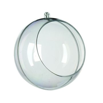 Acryl Floristik Kugel transparent 120 mm