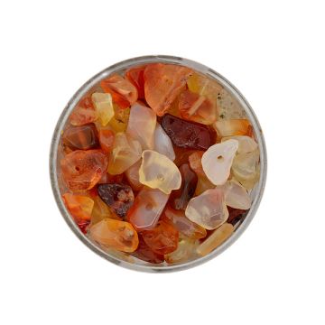 Halb-Edelsteine Chips red agate