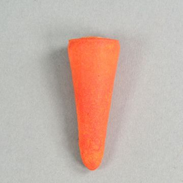 Watteartikel Möhre klein orange 32x12 mm