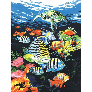 Malen nach Zahlen Junior Ozean 33x24 cm