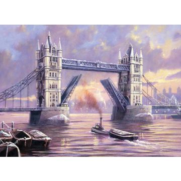 Malen nach Zahlen Tower Bridge 40x32,5 cm