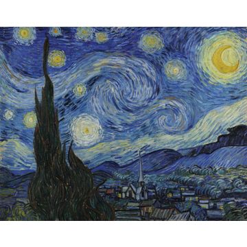 Malen nach Zahlen Masterpiece sternenklare Nacht 35,5x27,9 cm