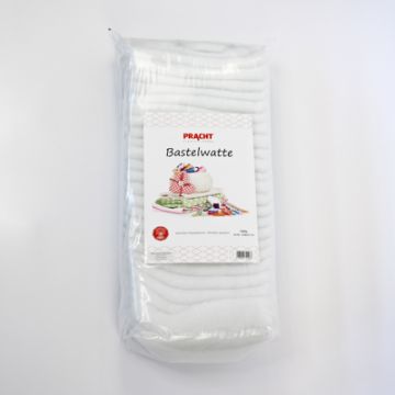 Bastelwatte weiß 1 Stück. = 1000 gr
