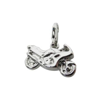 Metallanhänger m. Karabin 21x13 mm