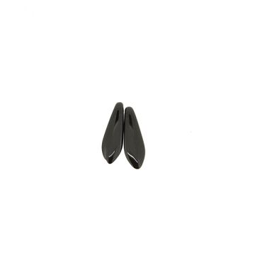 Dagger Beads schwarz 16x5 mm Lochgröße 0,8 mm