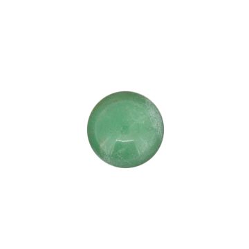 Halb-Edelstein rund Aventurin hellgrün 10 mm Lochgröße 1,2 mm