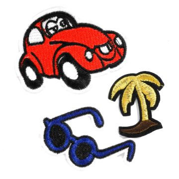 Sticker Brille, Palme, Auto 1 St 4881-10505 4016490886174  