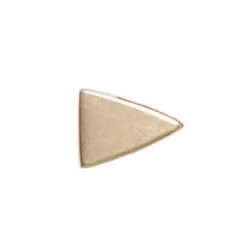 Metallzwischenteil für Bänder altmessing 17x12 mm Lochgröße 10 mm