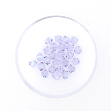 Swarovski Glasschliffp. violett 4 mm Lochgröße 0,8 mm