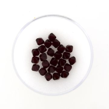 Swarovski Glasschliffp. siam 4 mm Lochgröße 0,8 mm