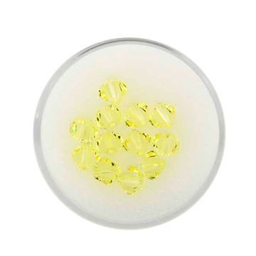Swarovski Glasschliffp. jonquil 6 mm Lochgröße 1 mm