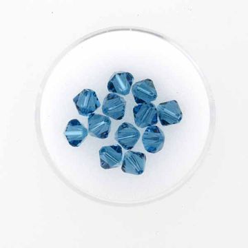 Swarovski Glasschliffp. indicolite 6 mm Lochgröße 1 mm