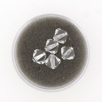 Swarovski Glasschliffp. crystal 8 mm Lochgröße 1,2 mm
