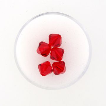 Swarovski Glasschliffp. light siam 8 mm Lochgröße 1,2 mm