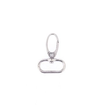 Metallzwischenteil platin 15x6 mm