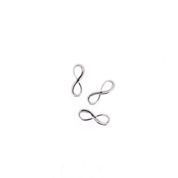 Metallzwischenteil Infinity platin 23 mm