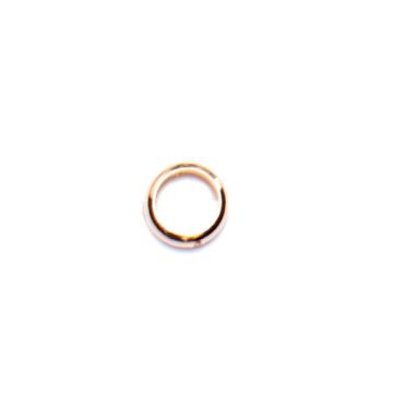 Metallzwischenteil Ring rosegold 8x2 mm