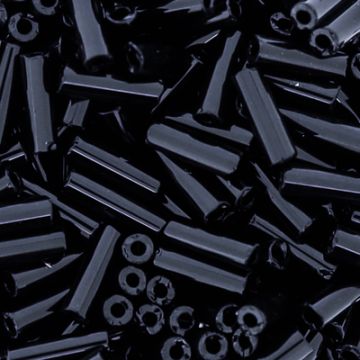 Glasstifte schwarz 6 mm