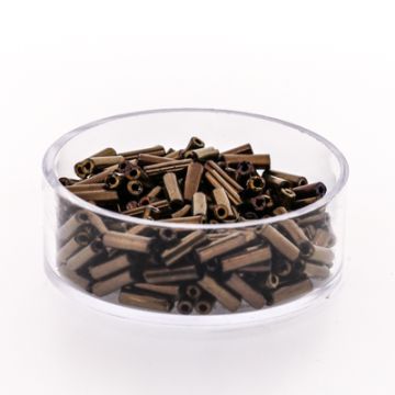 Glasstifte bronze 6 mm