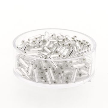 Glasstifte kristall silbereinzug 6 mm