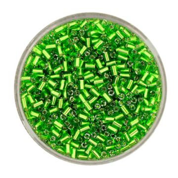 Glasstifte grün silbereinzug 2 mm
