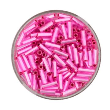 Glasstifte rosa silbereinzug 6 mm