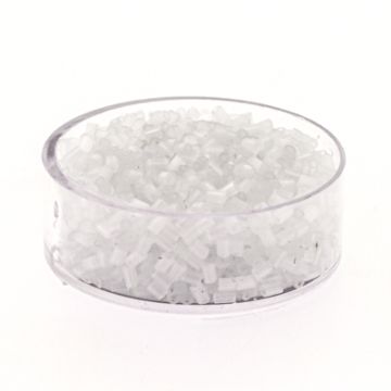 Glasstifte Seide weiß 2 mm