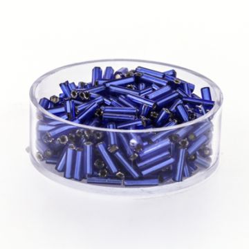Glasstifte safir silbereinzug 6 mm