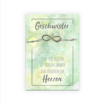Fertiges Armband Geschwister