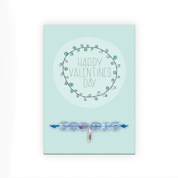Fertiges Armband Happy Valentines Day