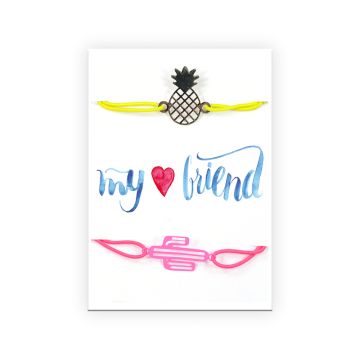 Fertiges Armband My friend