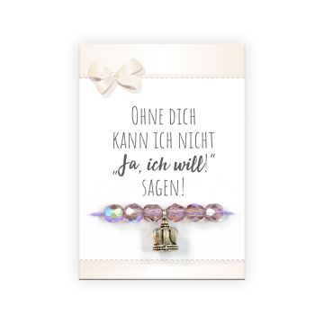 Fertiges Armband Ja, ich will