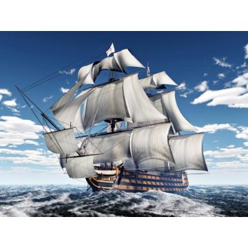 Diamond Painting Segelschiff 50x40 cm 1 Stück