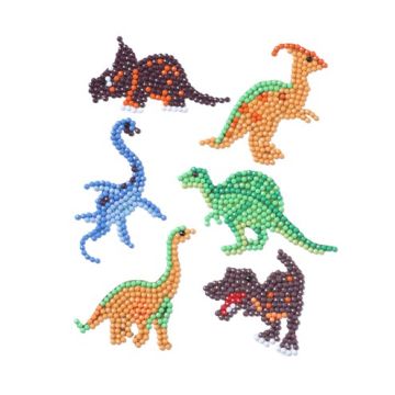 Diamond Painting Dinosaurier Sticker Aufkleber Kinder entspannen Diamant Basteln ca. 4,5 cm