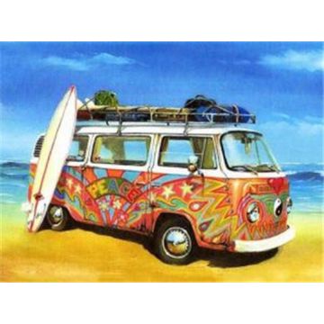 Diamond Painting Vanlife 40x30 cm 1 Stück