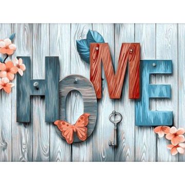 Diamond Painting Sweet home 40x30 cm 1 St