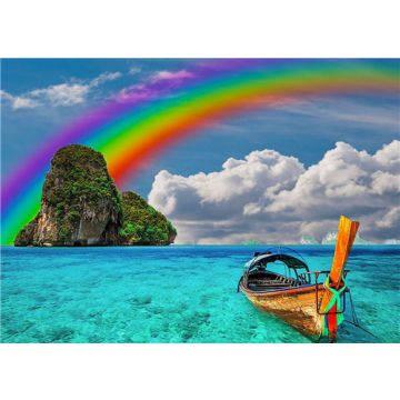 Diamond Painting Regenbogen 40x30 cm