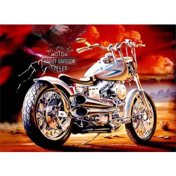 Diamond Painting Motorrad 40x30 cm