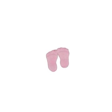 Wachsmotive Füße rosa 16x16 mm Füße