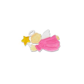Wachsmotive Engel rosa 70x40 mm 6999-09151 4016490007463  