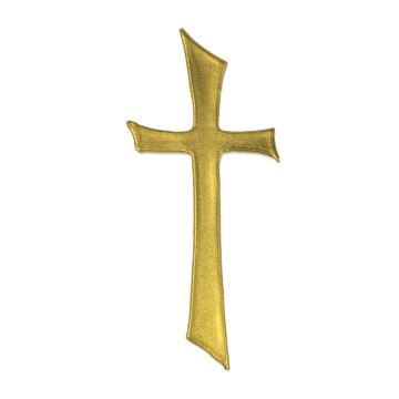 Wachsmotive Kreuz goldfb. 160x70 mm Kreuz