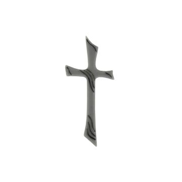 Wachsmotive Kreuz grau schwarz 75x32 mm 6999-17461 4016490007746  