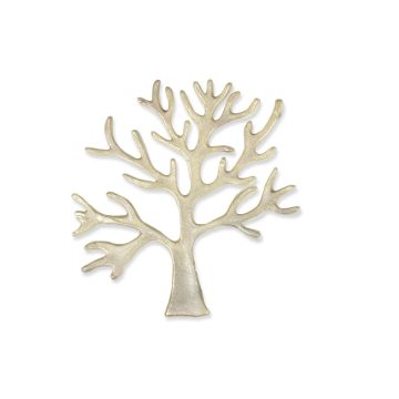 Wachsmotive Baum sandfb. 85x80 mm Baum