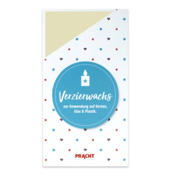 Verzierwachsplatten creme 200x100x0,5 mm 2 Stück