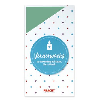 Verzierwachsplatten pastellgrün 200x100x0,5 mm 7000-335 4016490603115  