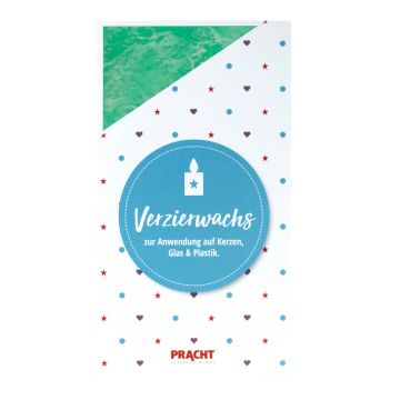 ZERA Wachsplatten Struktur Perlmutt mint 200x100x0,5 mm 1 Stück