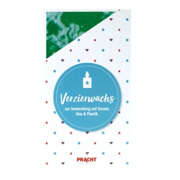 ZERA Wachsplatten marmor-grün 200x100x0,5 mm 1 Stück