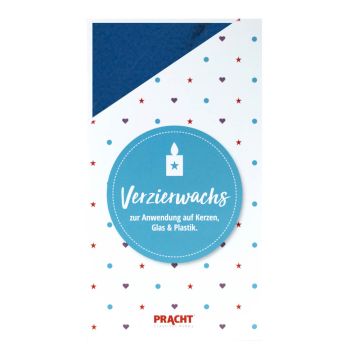 ZERA Wachsplatten wolkig-dunkelblau 200x100x0,5 mm 1 Stück