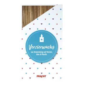 ZERA Wachsplatten gestreift beige 200x100x0,5 mm 7007-495 4016490873044  